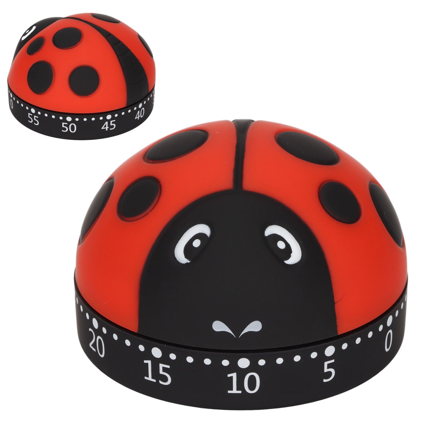 Kitchen Timer Ladybug Look 70db Alert Practical Stainless Steel Cooking Timer for Kitchen Cooking Homework Running - view 7