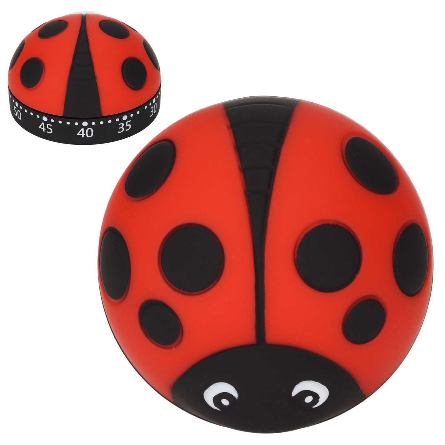 Kitchen Timer Ladybug Look 70db Alert Practical Stainless Steel Cooking Timer for Kitchen Cooking Homework Running - view 9