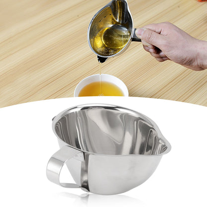304 Stainless Steel Oil Fat Filter Baby Soup Oil Water Separator Fat Separator Kitchen Gadgets - view 10