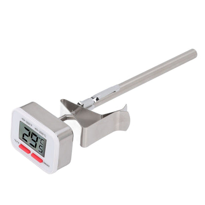 Food Thermometer Regulable Clip Large Display Screen Detachable Stainless Steel White Kitchen Thermometer - view 5