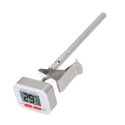 Food Thermometer Regulable Clip Large Display Screen Detachable Stainless Steel White Kitchen Thermometer - view 9