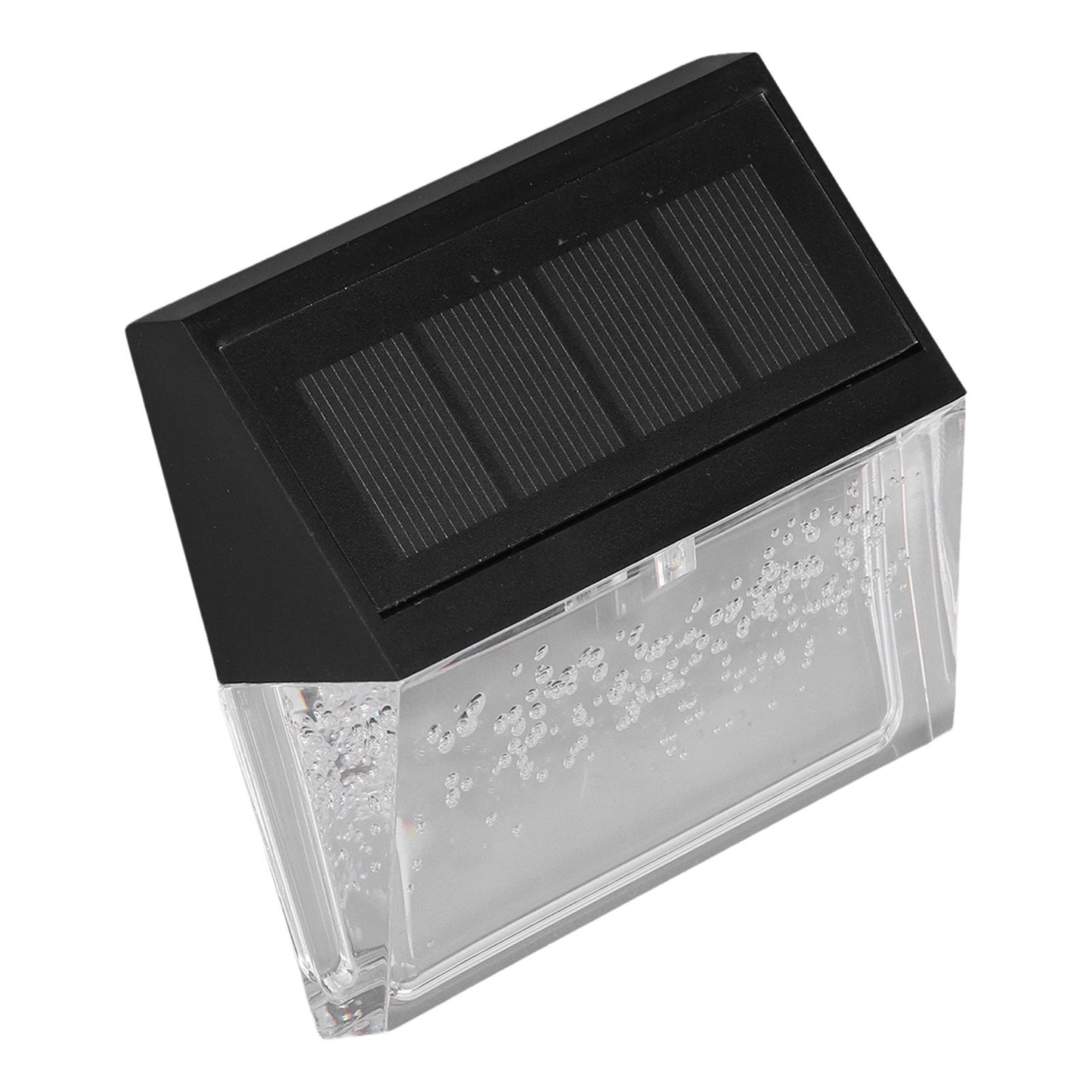 Solar Deck Lights Energy Saving Eco Friendly Warm Light RGB Intelligent Control IP56 Waterproof Fence Lights - view 4