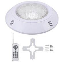 Pool LED Lights AC12V RGB Colorful IP68 Waterproof Remote Control High Transmittance Durable ABS Aquarium Pool Light 18W