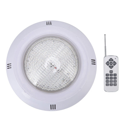 Pool LED Lights AC12V RGB Colorful IP68 Waterproof Remote Control High Transmittance Durable ABS Aquarium Pool Light 18W - view 2