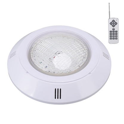 Pool LED Lights AC12V RGB Colorful IP68 Waterproof Remote Control High Transmittance Durable ABS Aquarium Pool Light 18W - view 3