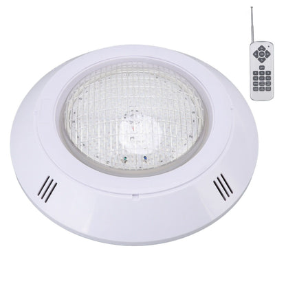 Pool LED Lights AC12V RGB Colorful IP68 Waterproof Remote Control High Transmittance Durable ABS Aquarium Pool Light 18W - view 5