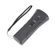 Dog Barking Deterrent Ultrasound Dual Horn Handheld Dog Bark Control Training Device for Outdoor Black - view 2
