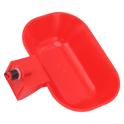 6PCS Automatic Poultry Drinking Bowls Large Thickening ABS Waterer Bowl for Cat Dog Chicken Duck G1/8 Male Thread - view 8