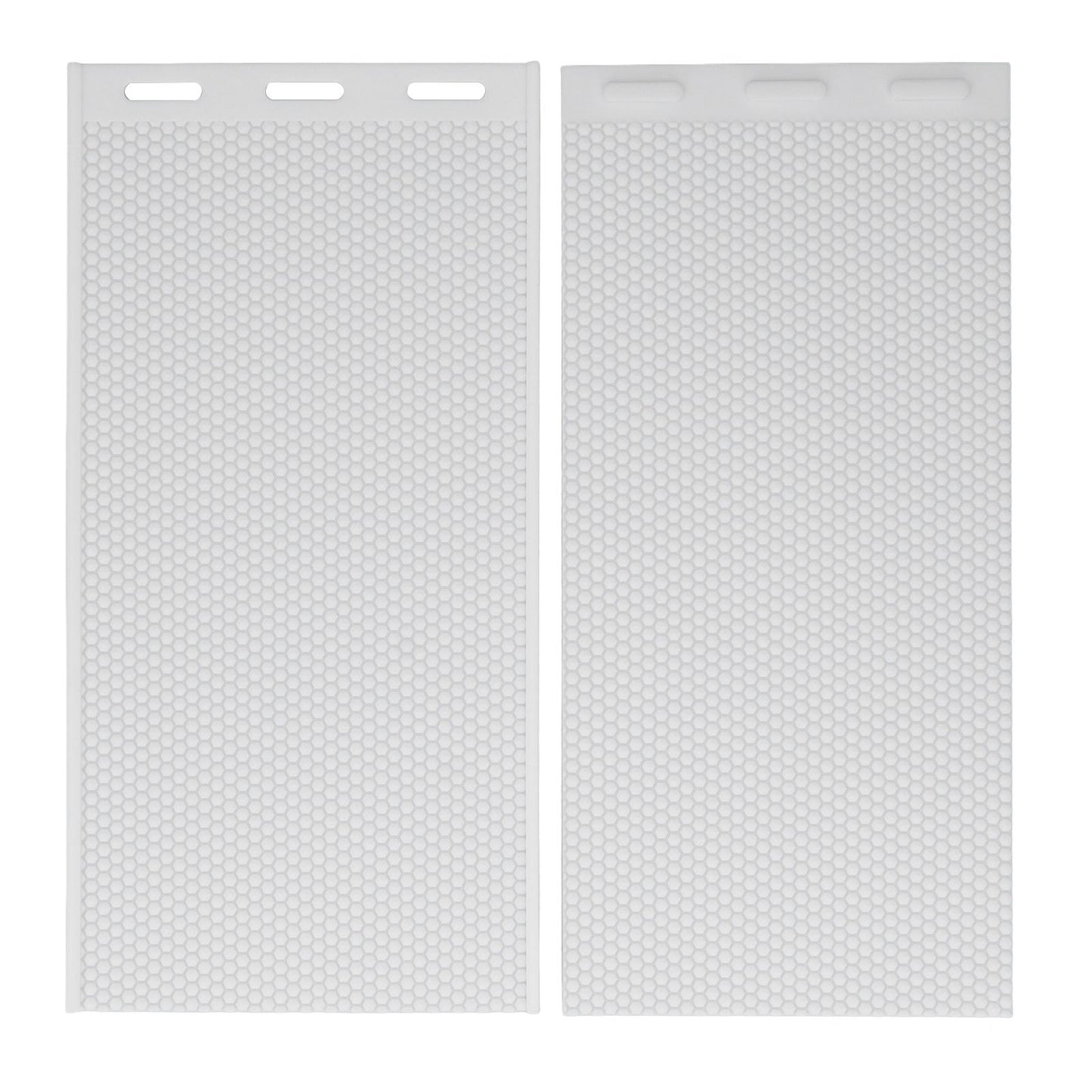 2PCS 5.4mm Silicone Beeswax Foundation Sheet Manual Beeswax Press Embosser DIY Mold Beekeeping Equipment