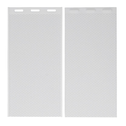 2PCS 5.4mm Silicone Beeswax Foundation Sheet Manual Beeswax Press Embosser DIY Mold Beekeeping Equipment
