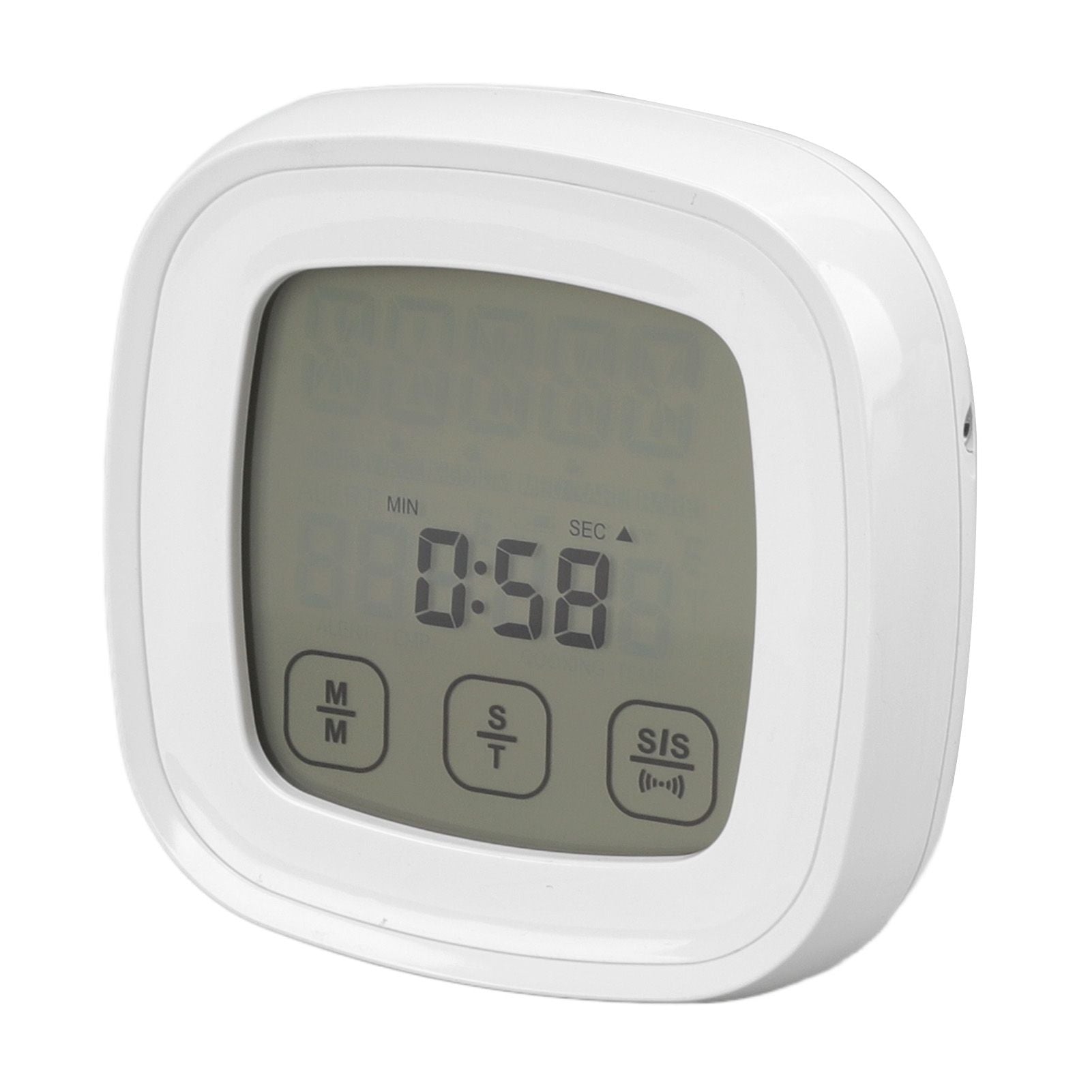 Digital Meat Thermometer with 2 Probes Touchscreen Digital Display Food Cooking Grill Thermometer with Magnet Adsorption - view 4