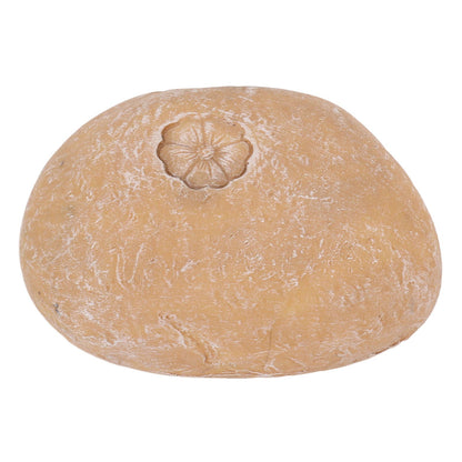 Pet Memorial Garden Stone DIY Lettering Simulation Pebbles Pet Grave Marker for Dogs Cats Small Flower Stone Sand Yellow - view 2