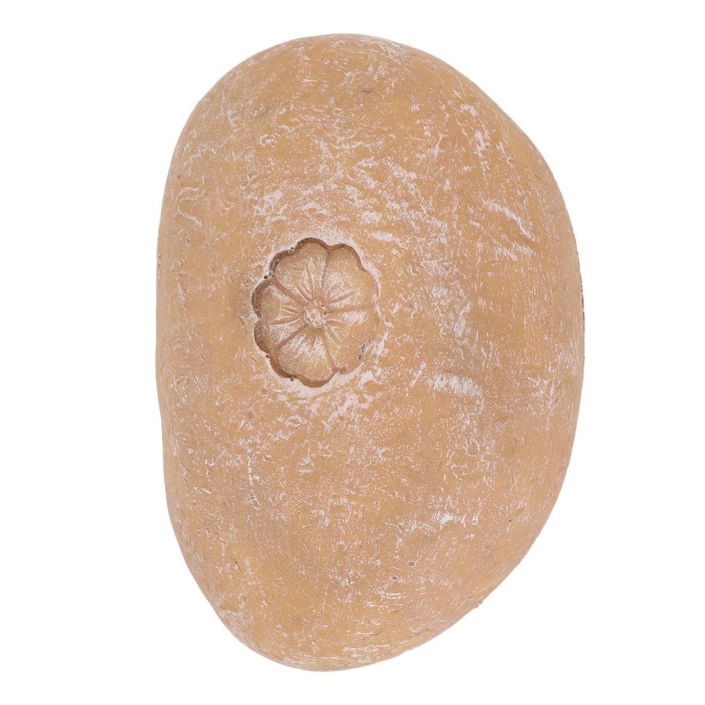 Pet Memorial Garden Stone DIY Lettering Simulation Pebbles Pet Grave Marker for Dogs Cats Small Flower Stone Sand Yellow - view 9