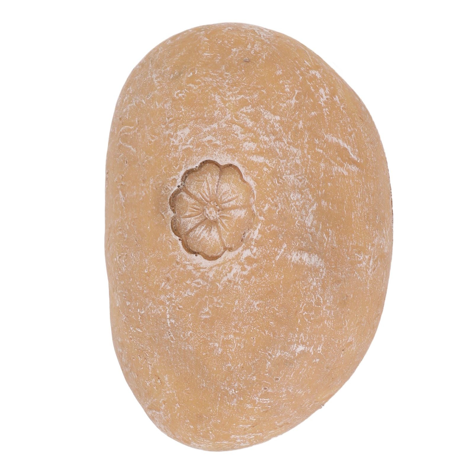 Pet Memorial Garden Stone DIY Lettering Simulation Pebbles Pet Grave Marker for Dogs Cats Small Flower Stone Sand Yellow - view 9