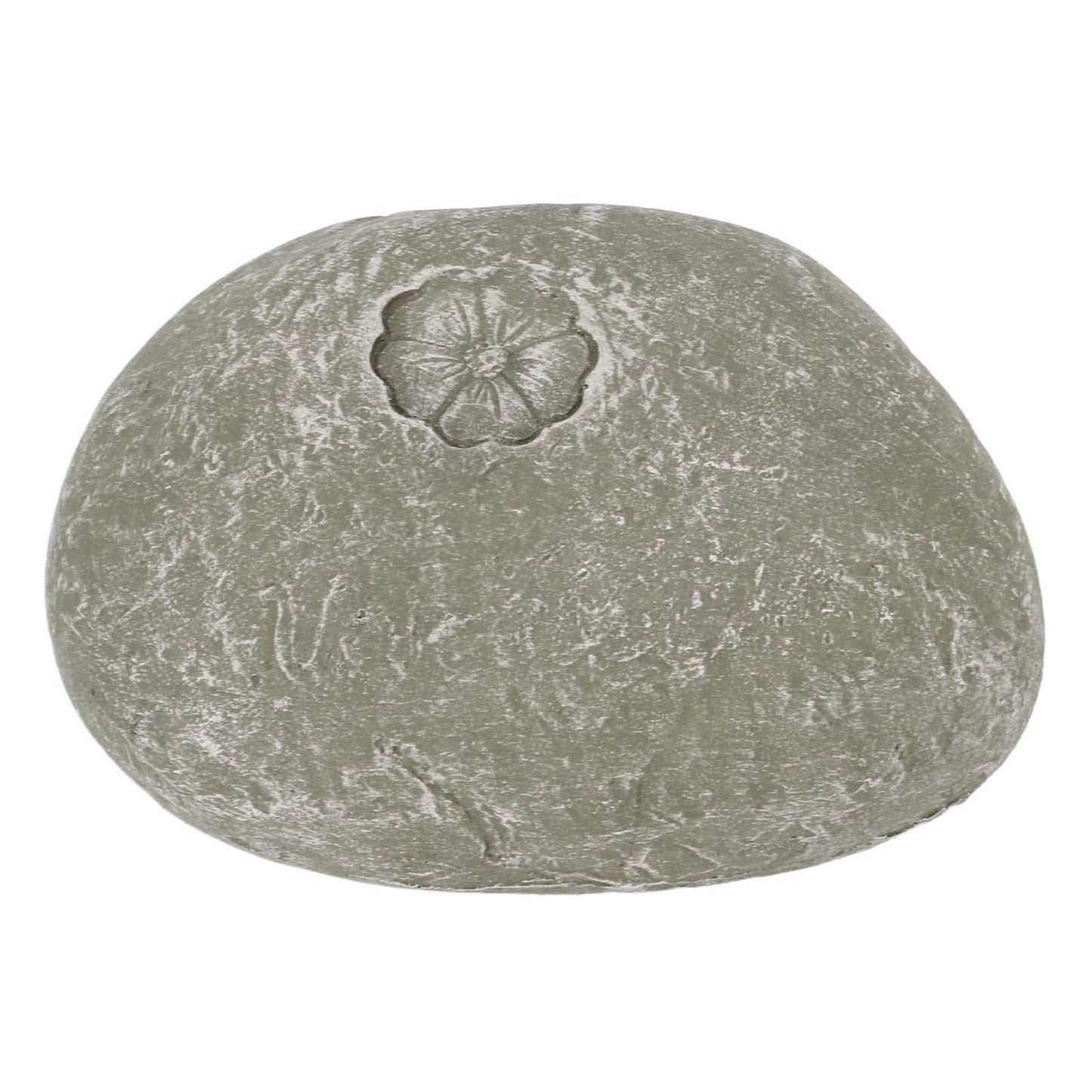 Pet Memorial Garden Stone DIY Lettering Simulation Pebbles Pet Grave Marker for Dogs Cats Small Flower Stone Moss Color - view 2