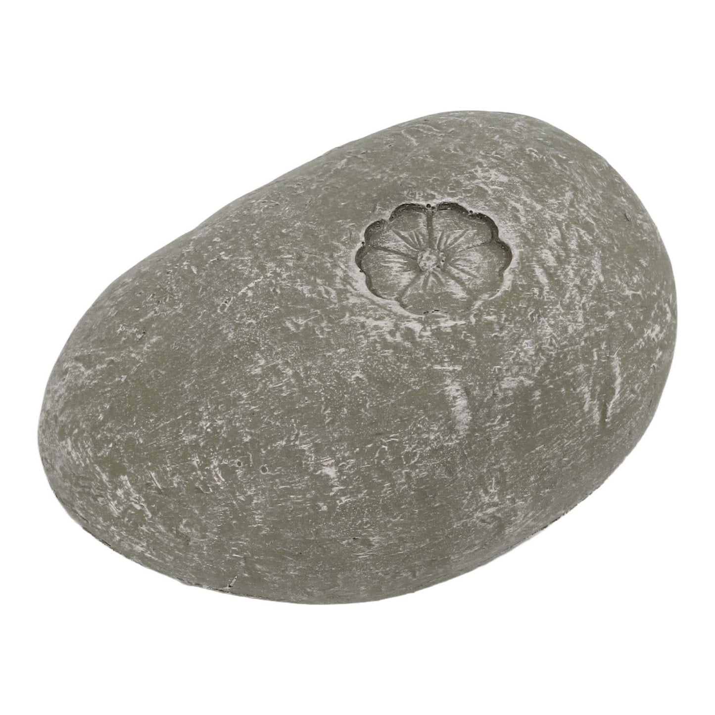 Pet Memorial Garden Stone DIY Lettering Simulation Pebbles Pet Grave Marker for Dogs Cats Small Flower Stone Moss Color - view 3
