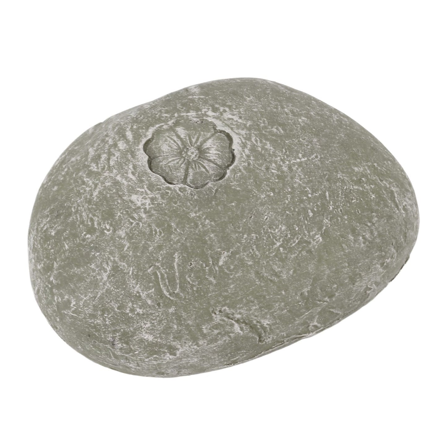Pet Memorial Garden Stone DIY Lettering Simulation Pebbles Pet Grave Marker for Dogs Cats Small Flower Stone Moss Color - view 5