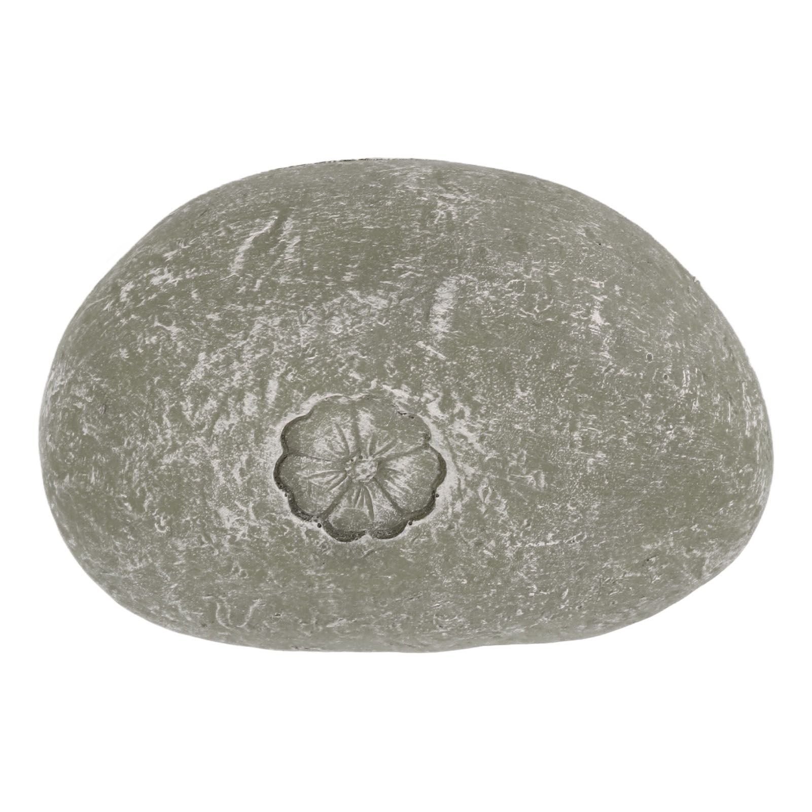 Pet Memorial Garden Stone DIY Lettering Simulation Pebbles Pet Grave Marker for Dogs Cats Small Flower Stone Moss Color - view 8