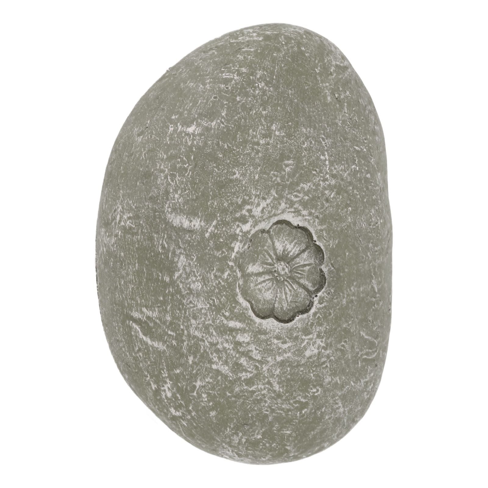 Pet Memorial Garden Stone DIY Lettering Simulation Pebbles Pet Grave Marker for Dogs Cats Small Flower Stone Moss Color - view 10