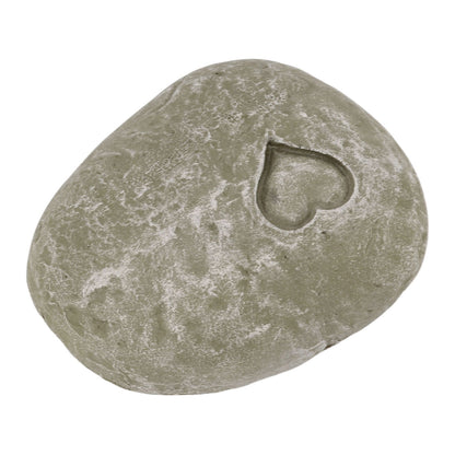 Pet Memorial Garden Stone DIY Lettering Simulation Pebbles Pet Grave Marker for Dogs Cats Love Stone Moss Color - view 2