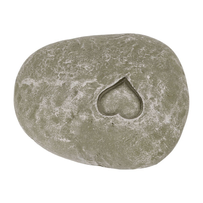 Pet Memorial Garden Stone DIY Lettering Simulation Pebbles Pet Grave Marker for Dogs Cats Love Stone Moss Color - view 3