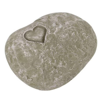 Pet Memorial Garden Stone DIY Lettering Simulation Pebbles Pet Grave Marker for Dogs Cats Love Stone Moss Color - view 4