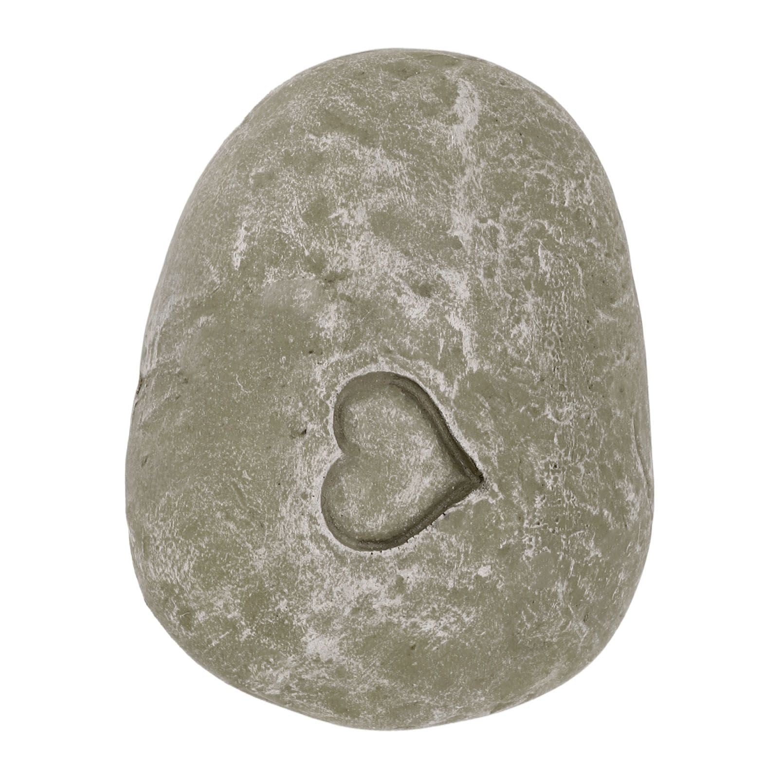 Pet Memorial Garden Stone DIY Lettering Simulation Pebbles Pet Grave Marker for Dogs Cats Love Stone Moss Color - view 9