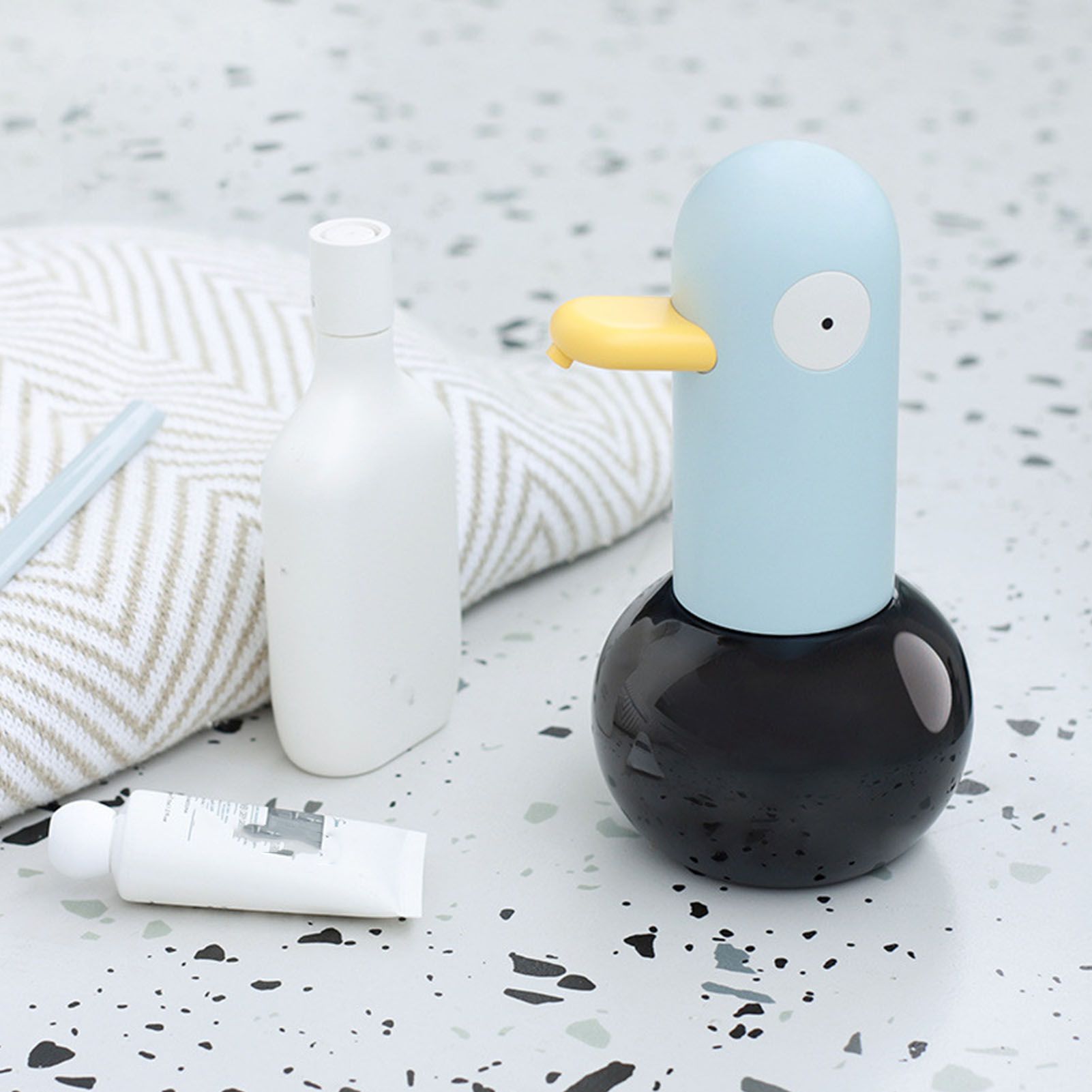 Automatic Soap Dispenser Cute Cartoon Duck Shape Infrared Induction Soap Dispenser for Children - view 5