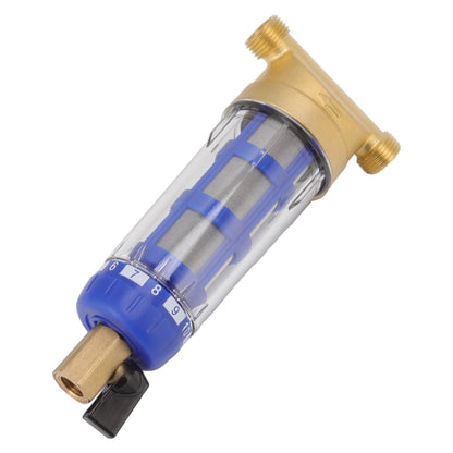 Cyclonic Sedimentation Water Filter G1/2in Backwashing Pure Copper Whole House Water Filter for Washer - view 4