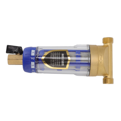 Cyclonic Sedimentation Water Filter G1/2in Backwashing Pure Copper Whole House Water Filter for Washer - view 9