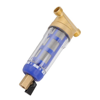 Cyclonic Sedimentation Water Filter G1/2in Backwashing Pure Copper Whole House Water Filter for Washer - view 10