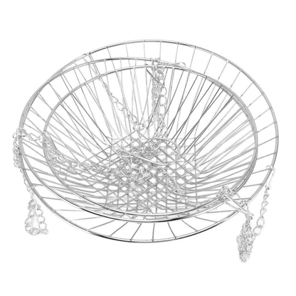3 Tier Kitchen Hanging Fruit Basket Iron Wire Fruit Vegetable Flower Hanging Storage Basket for Indoor Outdoor - view 5