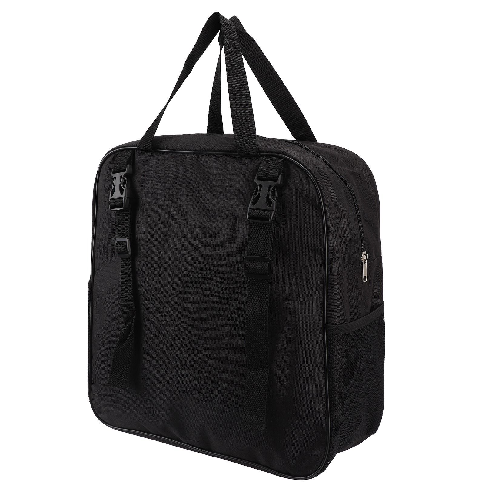 Wheelchair Storage Bag Multi Pocket Large Capacity Oxford Cloth Portable Wheelchair Walker Bag with Hook and Loop - view 2