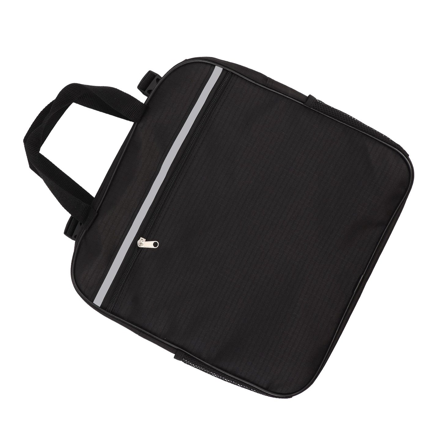 Wheelchair Storage Bag Multi Pocket Large Capacity Oxford Cloth Portable Wheelchair Walker Bag with Hook and Loop - view 9