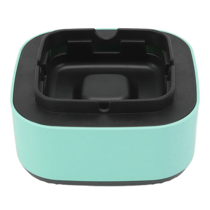 Smokeless Ashtray Multifunctional Anti Fly Dust 2 in 1 Negative Ion Air Fresher for Home Green - view 3