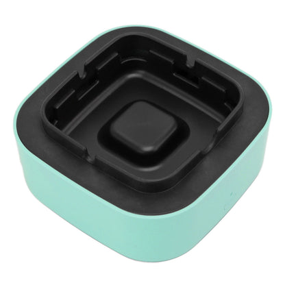 Smokeless Ashtray Multifunctional Anti Fly Dust 2 in 1 Negative Ion Air Fresher for Home Green - view 4