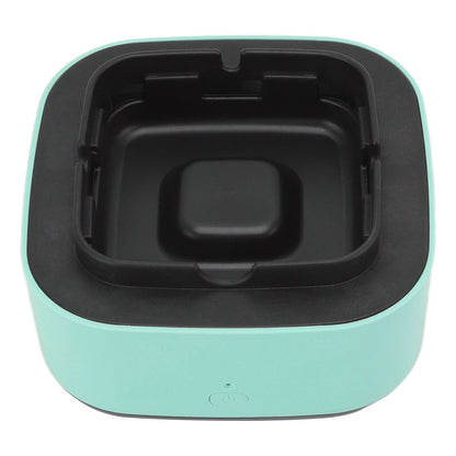 Smokeless Ashtray Multifunctional Anti Fly Dust 2 in 1 Negative Ion Air Fresher for Home Green - view 8