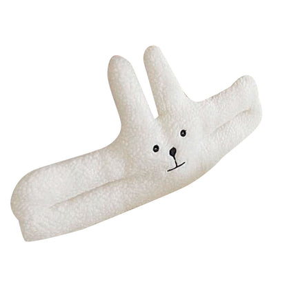 Door Slam Stopper Lamb Cashmere PP Cotton Anti Pinch Door Pinch Guards for Children Decoration Little Rabbit - view 3