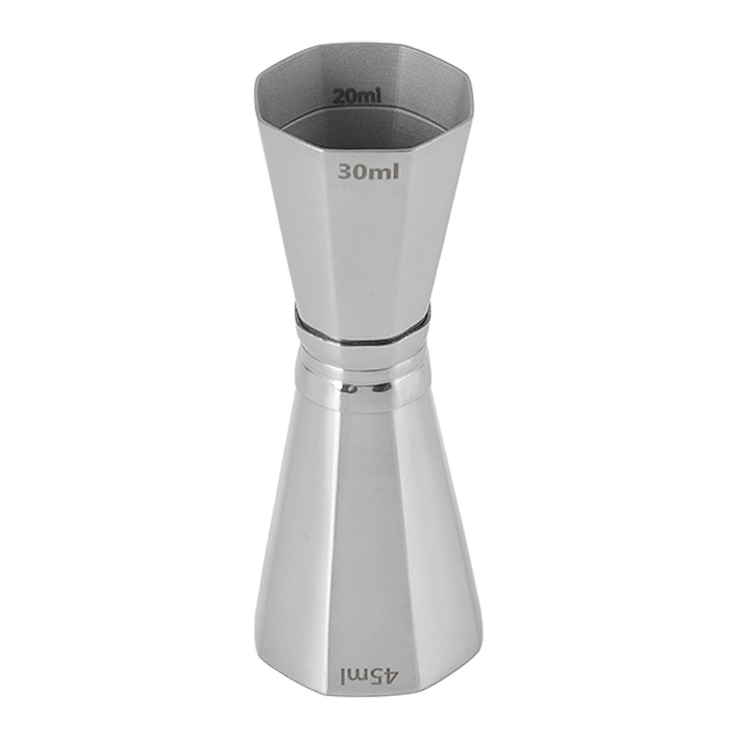 304 Stainless Steel Jigger with Scales Octagonal Double Cocktail Jigger Measuring Tool for Bartenders - view 4