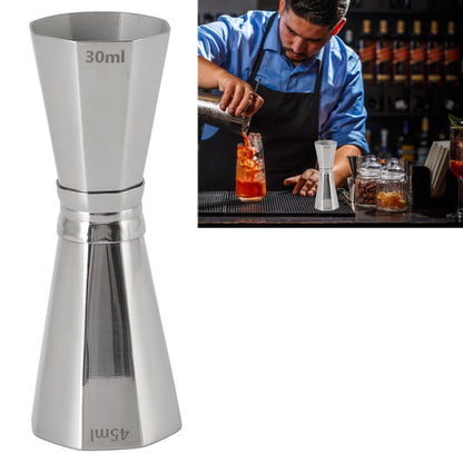 304 Stainless Steel Jigger with Scales Octagonal Double Cocktail Jigger Measuring Tool for Bartenders - view 10