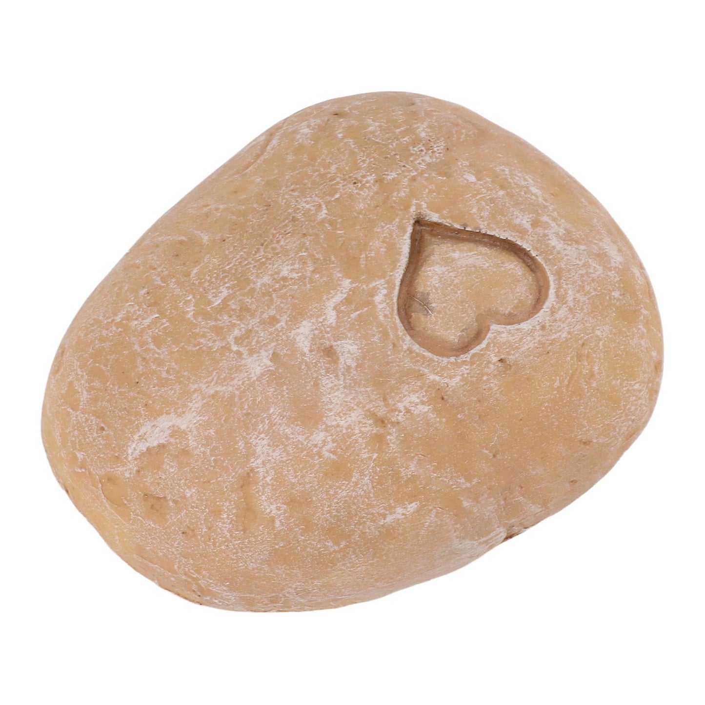 Pet Memorial Garden Stone DIY Lettering Simulation Pebbles Pet Grave Marker for Dogs Cats Love Stone Sand Color - view 2