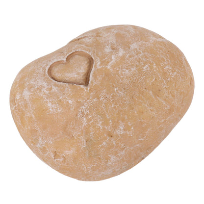 Pet Memorial Garden Stone DIY Lettering Simulation Pebbles Pet Grave Marker for Dogs Cats Love Stone Sand Color - view 4