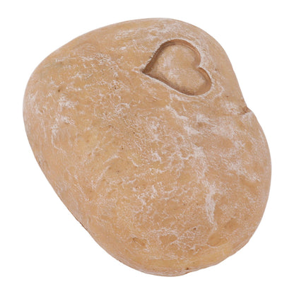 Pet Memorial Garden Stone DIY Lettering Simulation Pebbles Pet Grave Marker for Dogs Cats Love Stone Sand Color - view 5