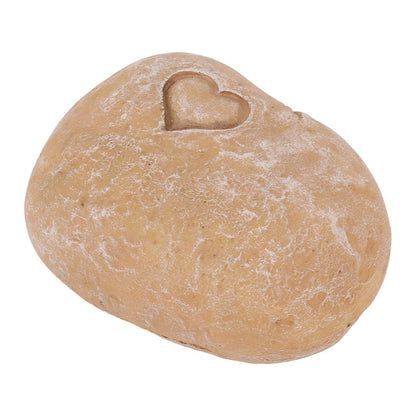 Pet Memorial Garden Stone DIY Lettering Simulation Pebbles Pet Grave Marker for Dogs Cats Love Stone Sand Color - view 6