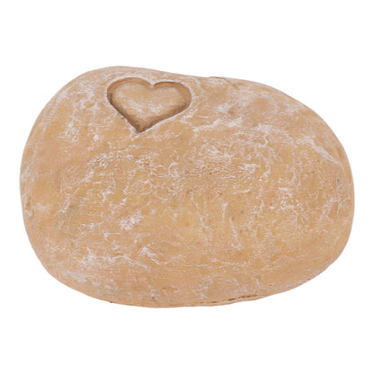 Pet Memorial Garden Stone DIY Lettering Simulation Pebbles Pet Grave Marker for Dogs Cats Love Stone Sand Color - view 7