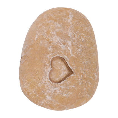 Pet Memorial Garden Stone DIY Lettering Simulation Pebbles Pet Grave Marker for Dogs Cats Love Stone Sand Color - view 10