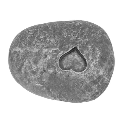 Pet Memorial Garden Stone DIY Lettering Simulation Pebbles Pet Grave Marker for Dogs Cats Love Stone Grey - view 3