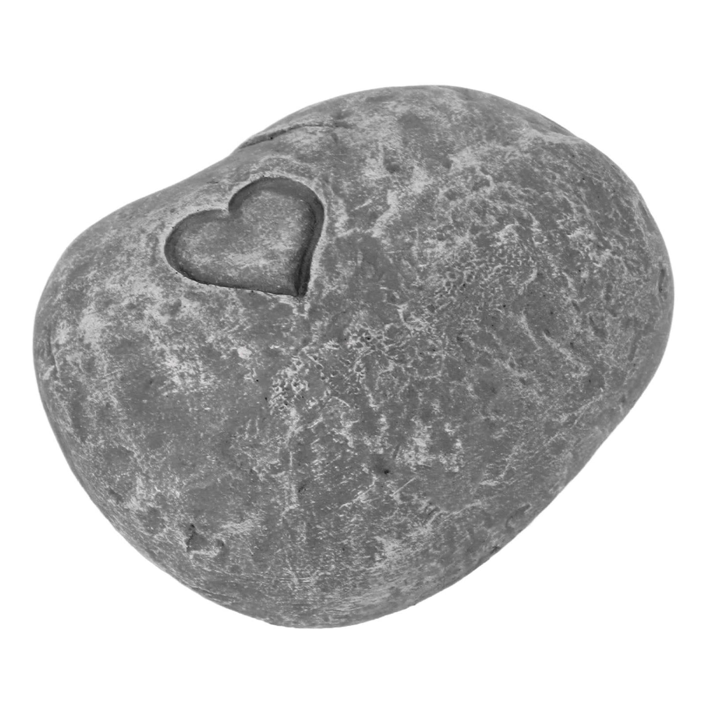 Pet Memorial Garden Stone DIY Lettering Simulation Pebbles Pet Grave Marker for Dogs Cats Love Stone Grey - view 4