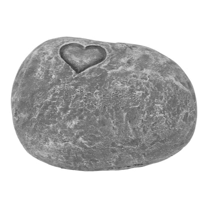 Pet Memorial Garden Stone DIY Lettering Simulation Pebbles Pet Grave Marker for Dogs Cats Love Stone Grey - view 7