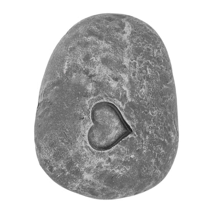 Pet Memorial Garden Stone DIY Lettering Simulation Pebbles Pet Grave Marker for Dogs Cats Love Stone Grey - view 9